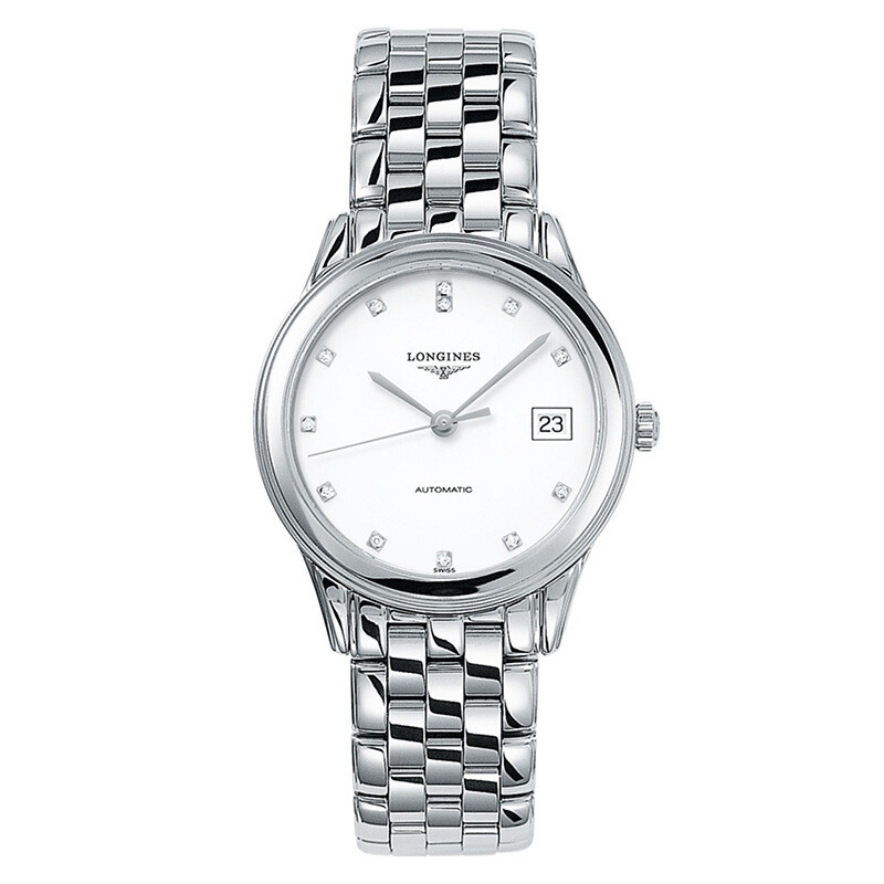 浪琴(LONGINES) 军旗系列 简约时尚闪亮表盘 机械男士表L4.774.4.27.6