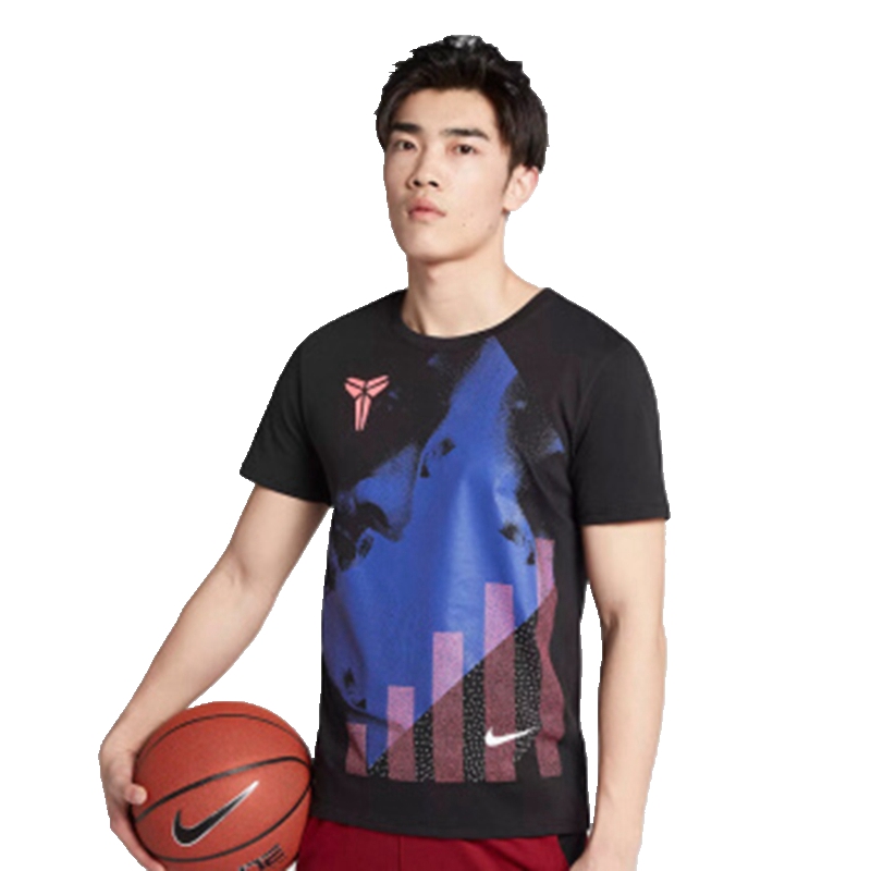 耐克（NIKE）2018年夏季新款男子Dri-FIT Kobe科比速干篮球训练透气休闲短袖T恤 913530-010