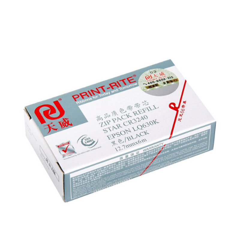 【精选】天威（PrintRite）CR3240/LQ630K色带芯 适用STAR CR3240 3200 NX650
