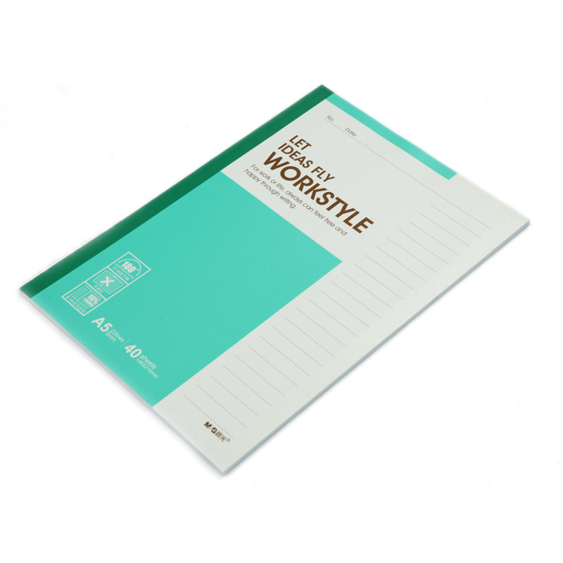 晨光 APYJQ411 A5无线装订本40页 单包装 10本/包 颜色随机