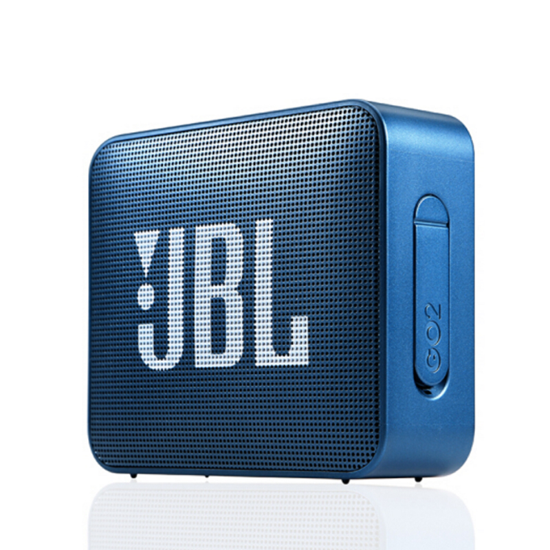 JBL GO2 音乐金砖二代 蓝牙音箱 低音炮 户外便携音响 迷你小音箱 可免提通话 防水设计 深海蓝