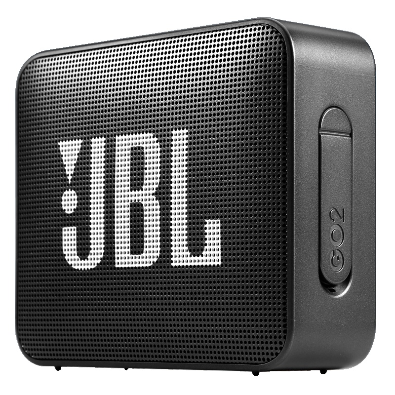 JBL GO2 音乐金砖二代 蓝牙音箱 低音炮 户外便携音响 迷你小音箱 可免提通话 防水设计 夜空黑