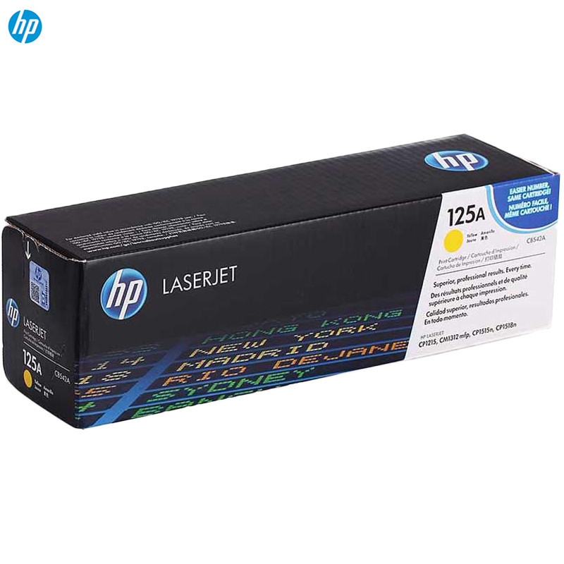 惠普(HP)(LH) CB542A 125A 黄色硒鼓 适用机型CP1215 1515n 1518ni CM1312