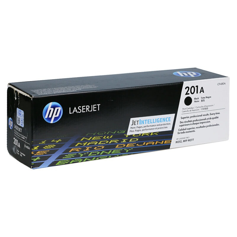 惠普打印机硒鼓CF400A/201A 容量:约 1,500 页 hp