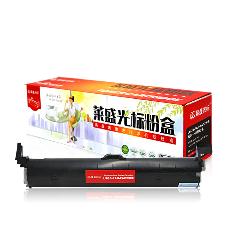 莱盛光标LSGB-PAN-FAC290E黑色墨粉盒用于PANASONIC KX-FL313CN/318CN 黑色