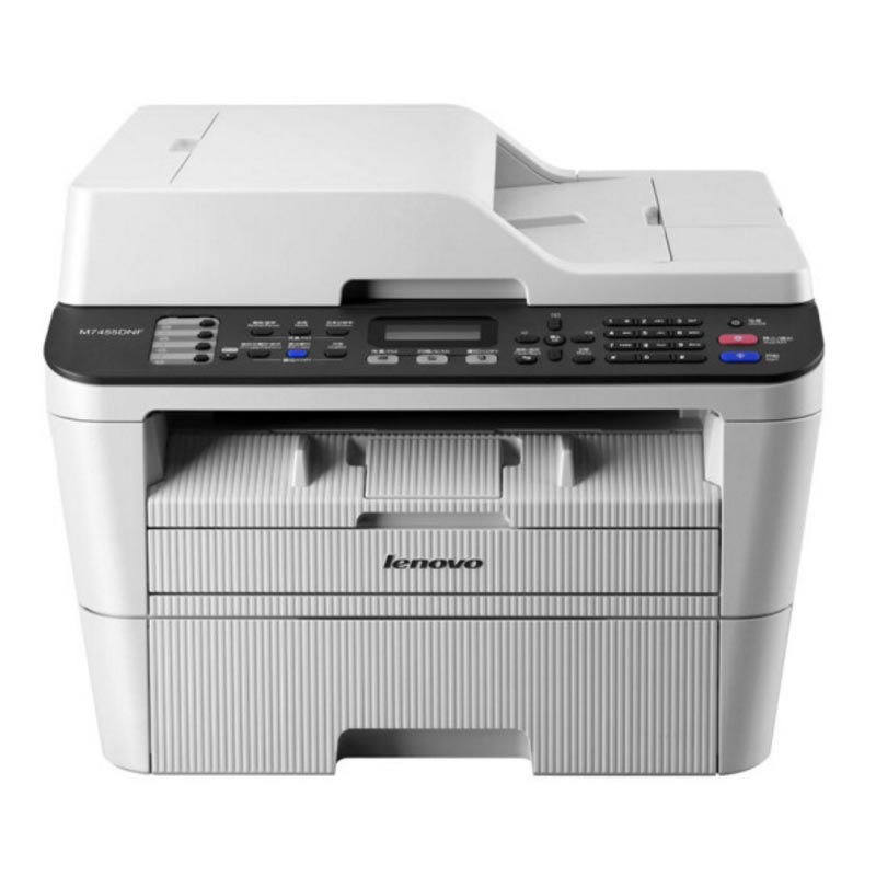 联想(Lenovo)M7455DNF 黑白激光一体机 (打印 复印 扫描 传真) 家用办公