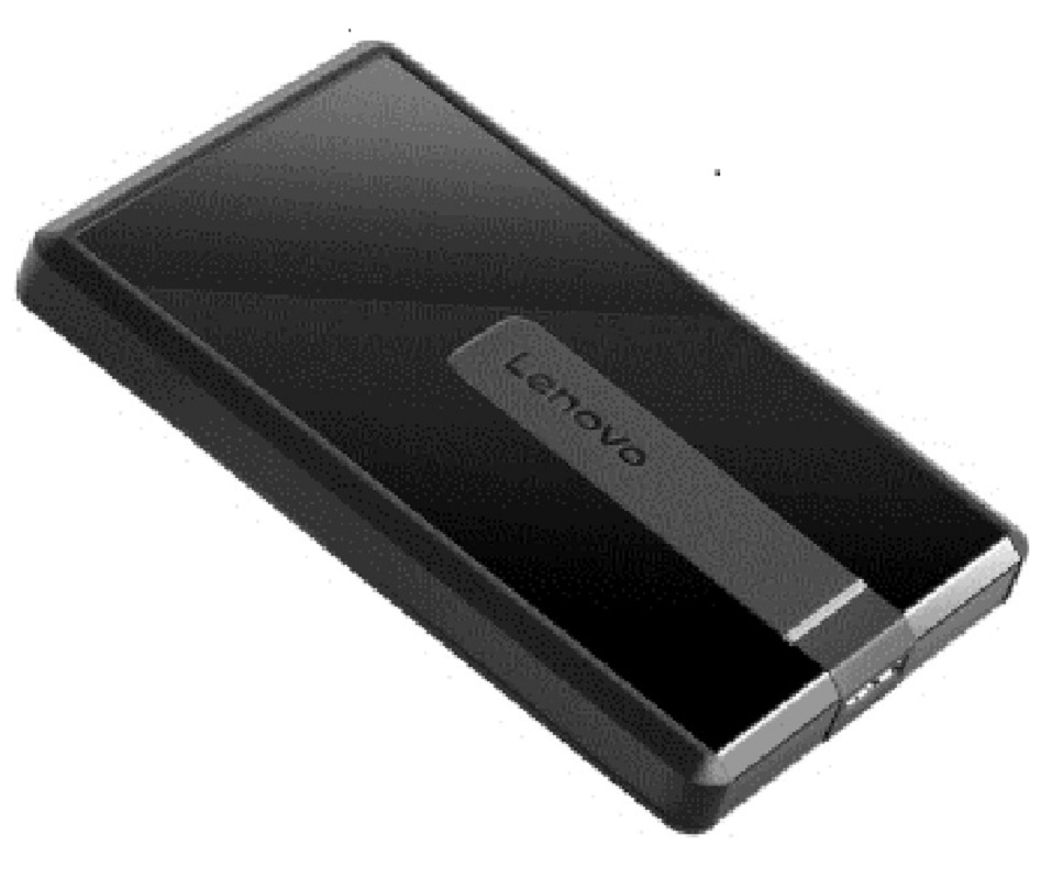 联想(Lenovo)F500 移动硬盘1TB 小巧轻薄 2.5英寸 USB3.0 高速防震1T移动硬盘(曜石黑)
