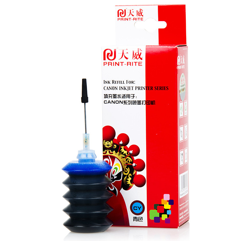 天威(PRINT-RITE)蓝色墨水 30ML(单位:支)适用于:EPSON/CANON/HP/LEXMAR通用