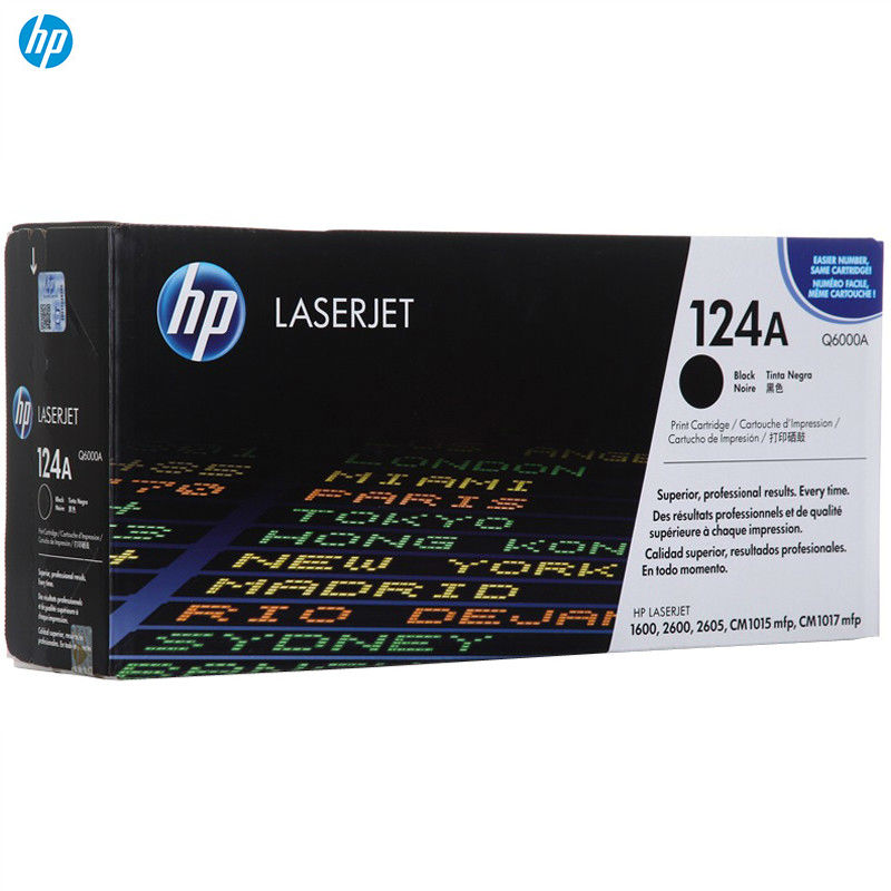 惠普(HP)(LH) Q6000A 124A 黑色硒鼓 适用LaserJet 1600 2600 2605系列 CM10