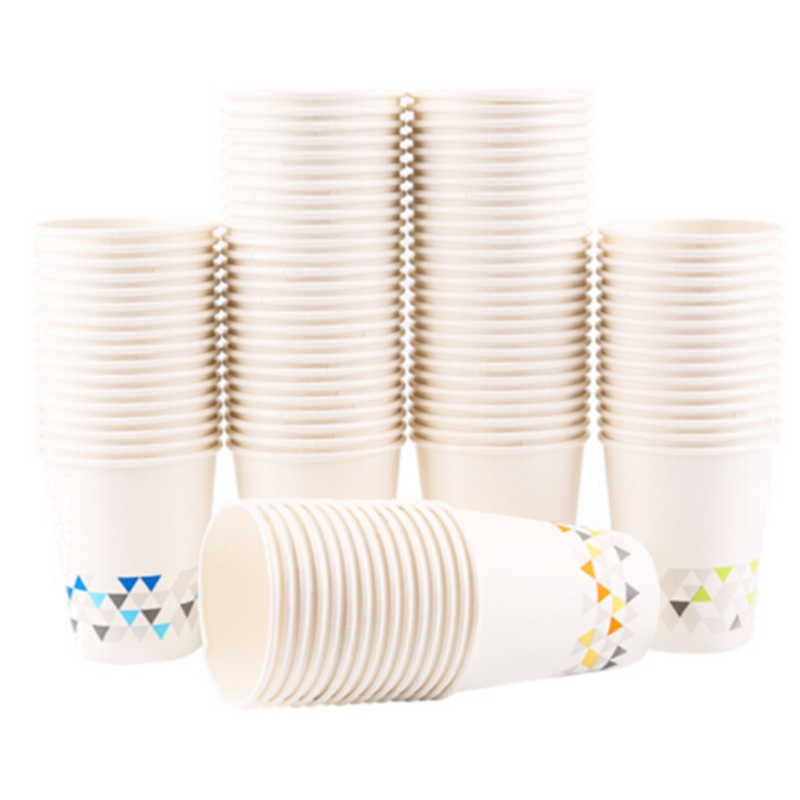 晨光ARC92515 加厚型纸杯9盎司 四花色 100个/包