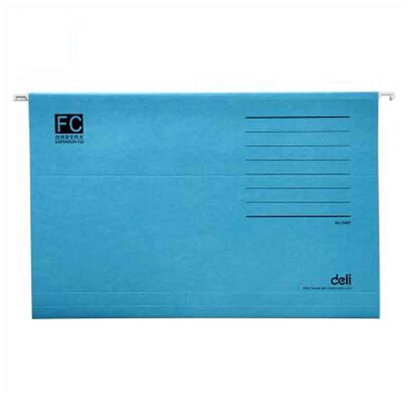 得力5469挂劳夹 FC彩色吊挂快劳夹(25只/包)(包)deli5469