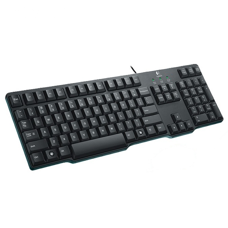 罗技(Logitech)(LH)MK100 2代 经典键鼠套装 鼠标键盘套装
