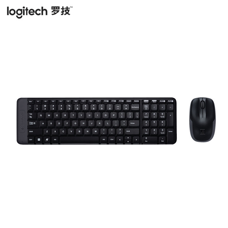 罗技（Logitech）（LH）MK220 无线光电键鼠套装 无线鼠标无线键盘套装