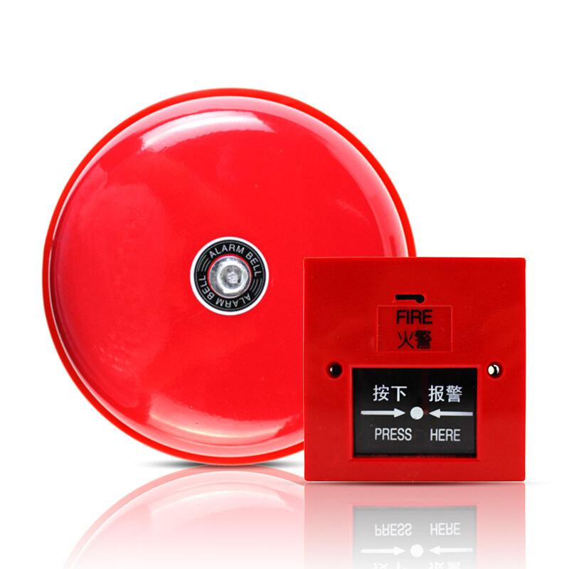 谋福 复位式消防警铃报警器 DC24V