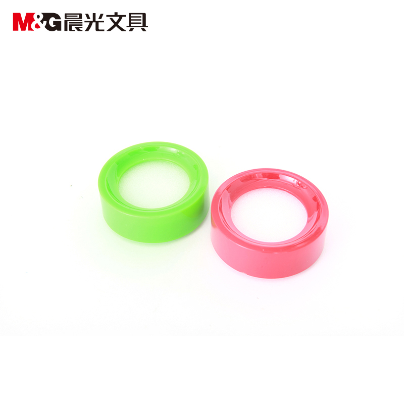 晨光海绵缸ASC99303 直径68mm高26mm 红/绿