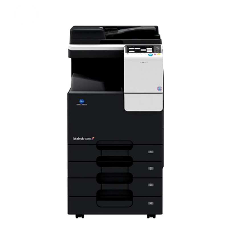 柯尼卡美能达(KONICA MINOLTA) bizhub C266 A3彩色复合机 打印复印扫描 输稿器双纸盒底柜
