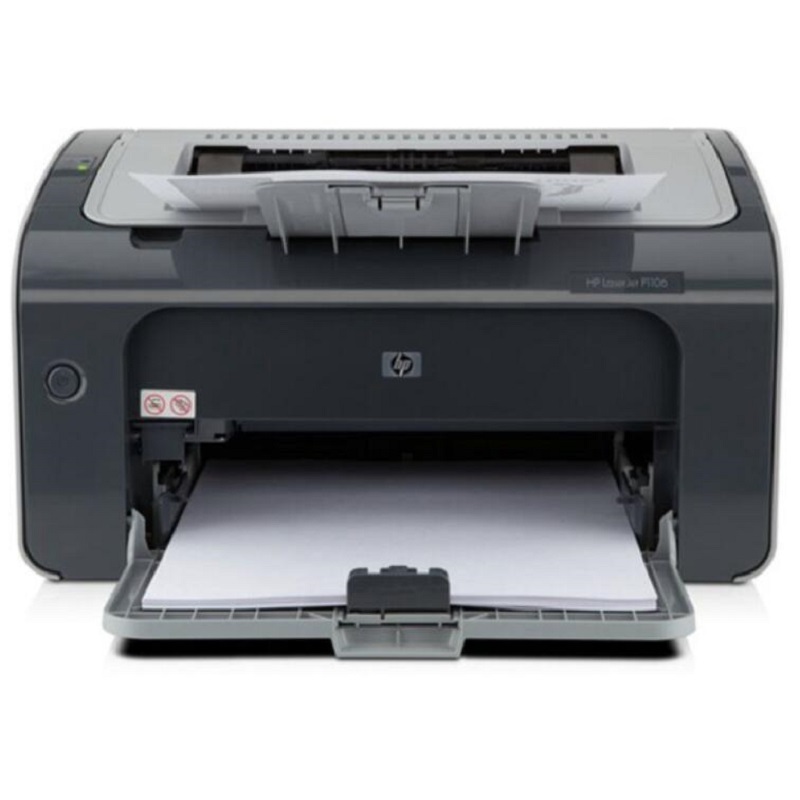 H惠普(hp)LaserJet Pro P1106 激光打印机(打印)(含70g A4打印纸一箱五包)