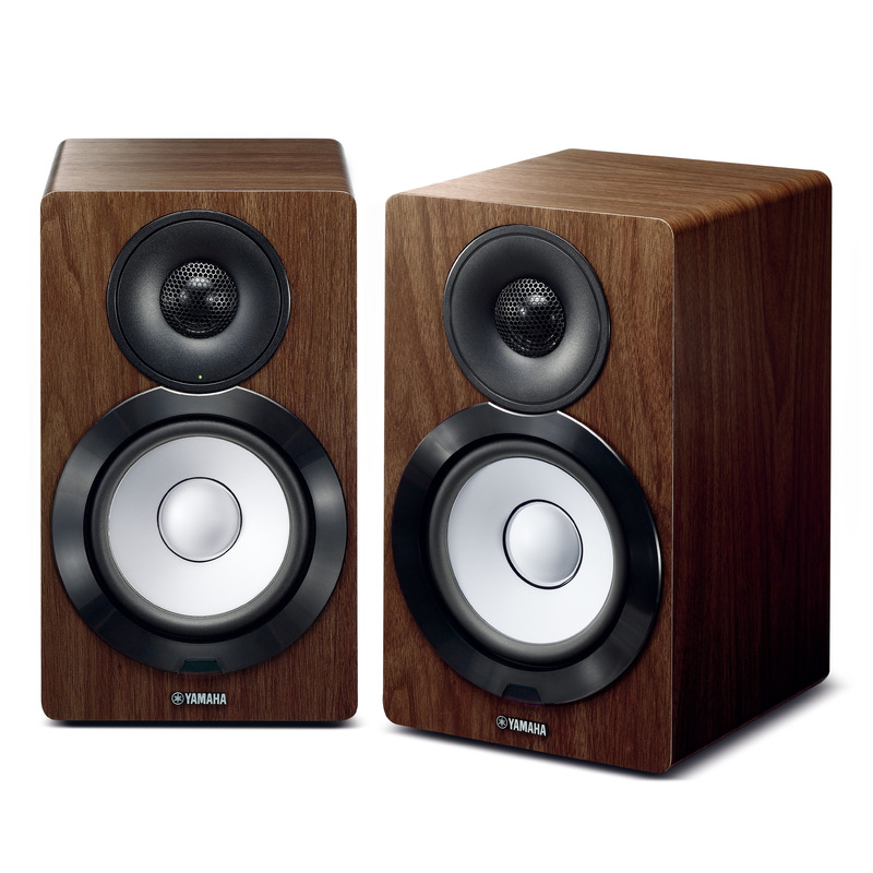 雅马哈(Yamaha)NX-N500 音响 音箱 有源监听音响 蓝牙音响 电脑音响 胡桃木色