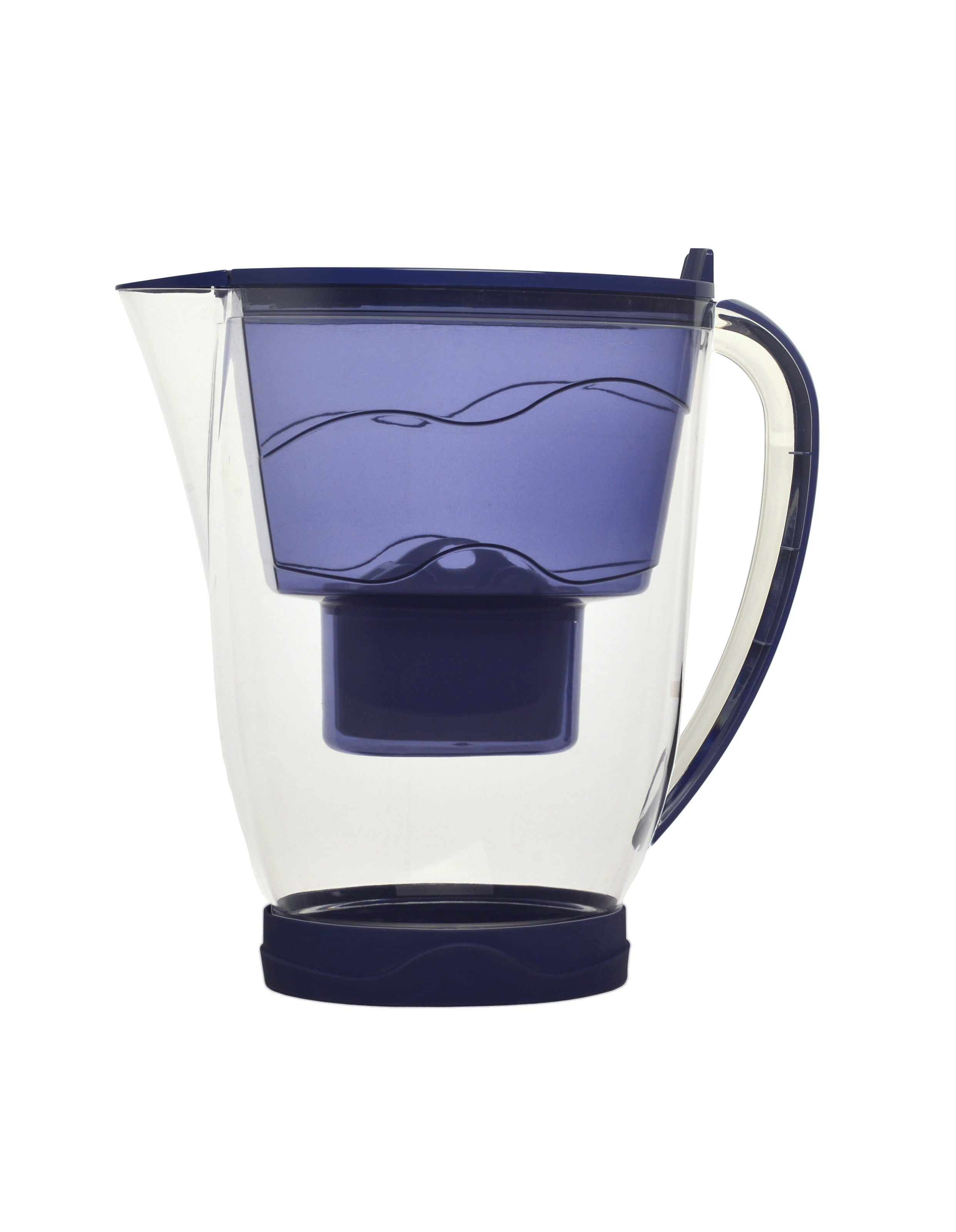 爱泉仕 AquaSelect 净水壶 炫彩蓝whale-BL 3.5升 滤水无碳粉 便携式 净水器 一壶五芯