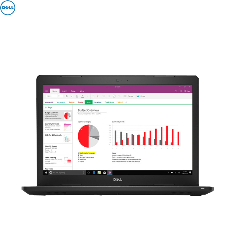 戴尔(DELL)E3490笔记本电脑I5-8250U 8G 1TB+128G固 2G独显 无光驱 无系统 三年 智慧课堂