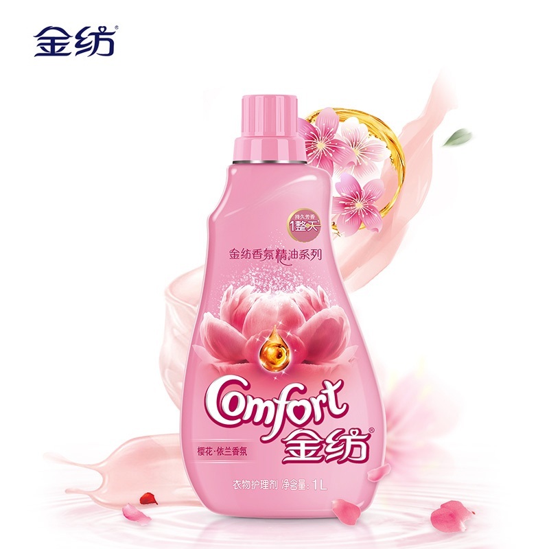 金纺 香氛精油 樱花依兰 衣物护理剂 1L (单位:瓶)