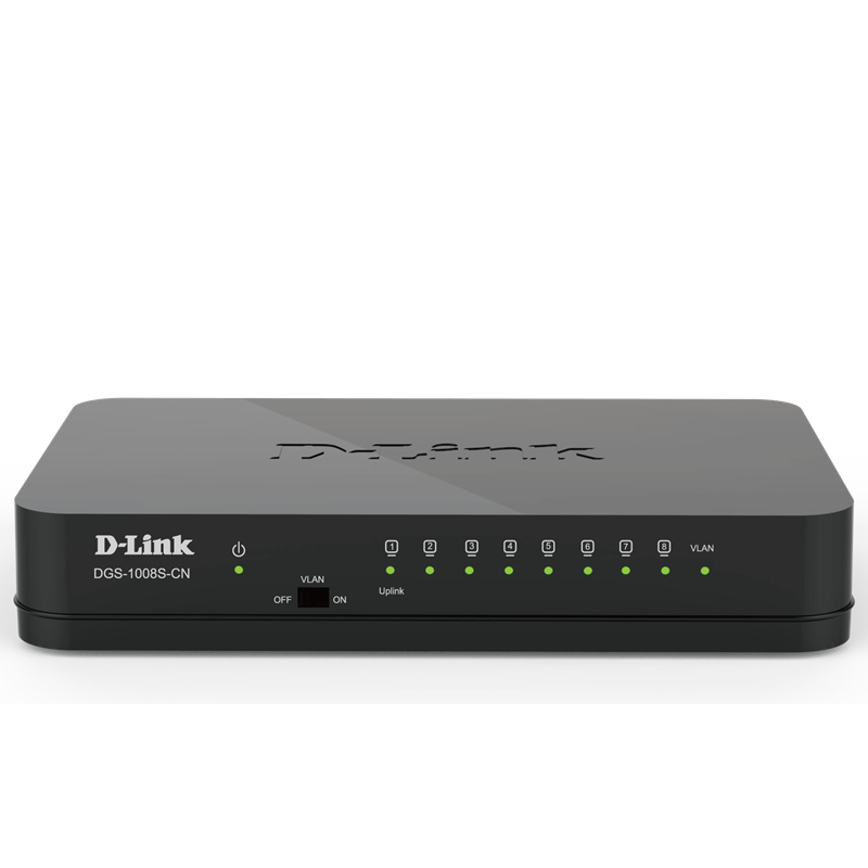 友讯(DLINK) 8口千兆 交换机 塑壳 DGS-1008S-CN (单位:个)