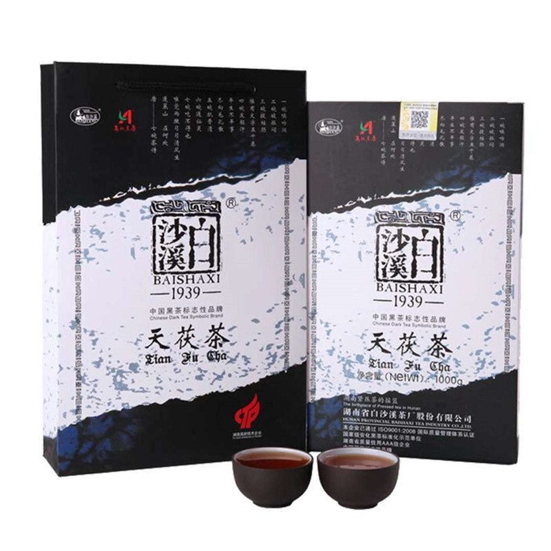 北崂 天茯茶 1kg可订制 礼盒包装长宽高:240*145*45mm