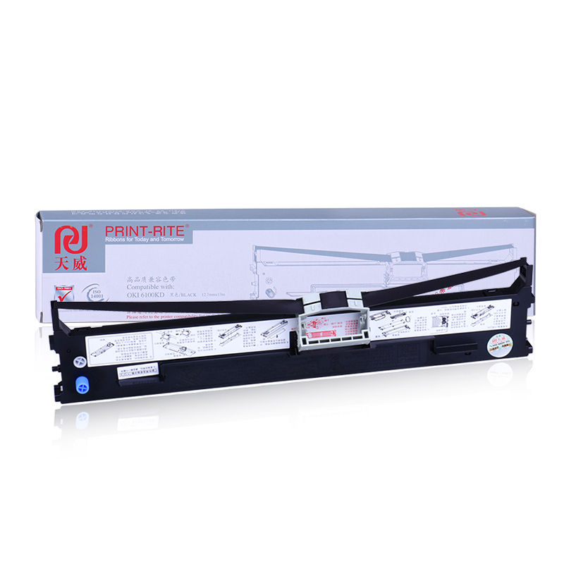 [精选]天威-适用四通OKI6100F + 6300F 6300FC 7100F 7150F 760F-黑左扭色带架
