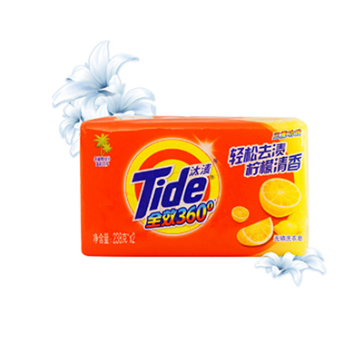 汰渍Tide 全效360度三重功效洗衣皂238g/块(价格为单块价格,10块起订,不足起订量不发货)