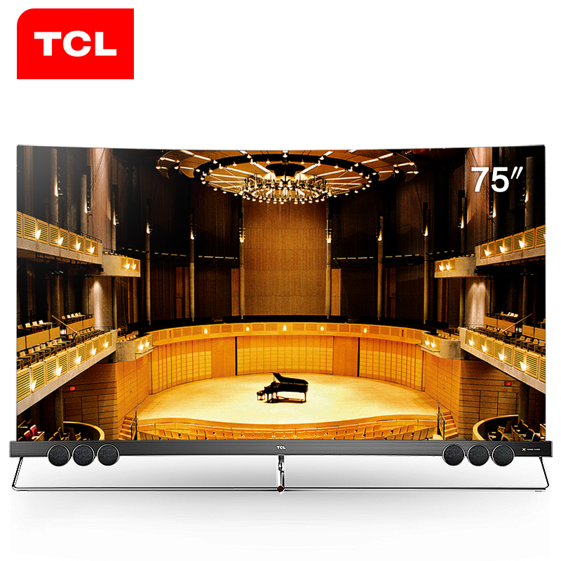 TCL 65X5 65英寸量子点全面屏曲面电视