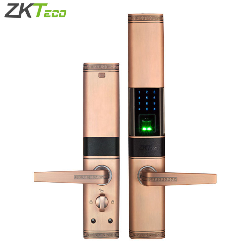 中控智慧(ZKTECO)ZM100智能指纹密码防盗锁