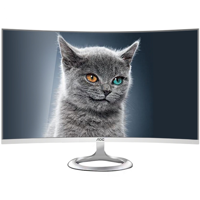 AOC C2791VHE/WS 27英寸 1800R曲率 VA广视角 家用电竞双实力 不闪屏曲面电脑显示器