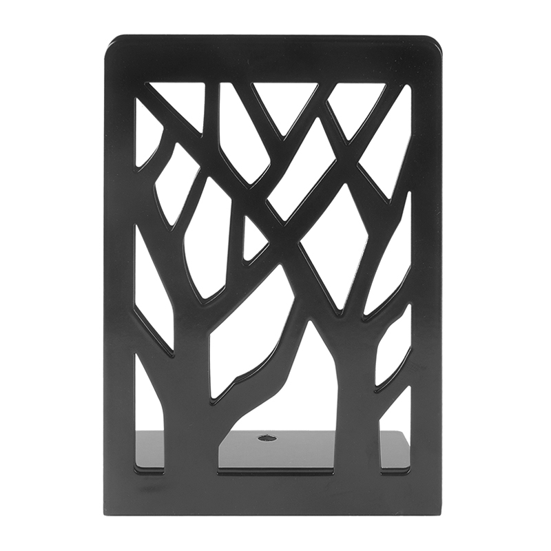 晨光(M-G)ABS91718树影金属铁书立2片/付6.8英寸黑色 10付装