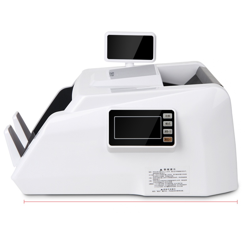 得力（deli）3909双屏新版人民币验钞机 银行专用语音点验钞机 USB升级