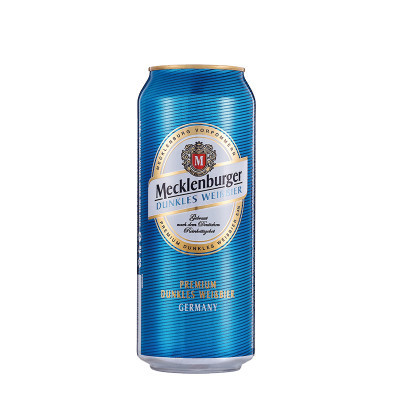 德国进口梅克伦堡(Mecklenburger)小麦黑啤酒500ml*24整箱装