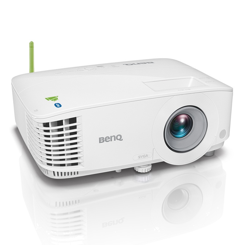 明基(BenQ)E320 办公 智能投影机 投影仪(SVGA分辨率 3600流明 无线同屏 蓝牙 16G内存 无线投影