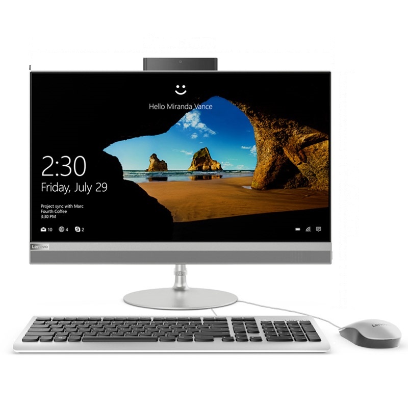 联想（Lenovo）AIO 520 致美一体机台式电脑21.5英寸（i3-6006U 4G 1T 集显 WIFI 蓝牙