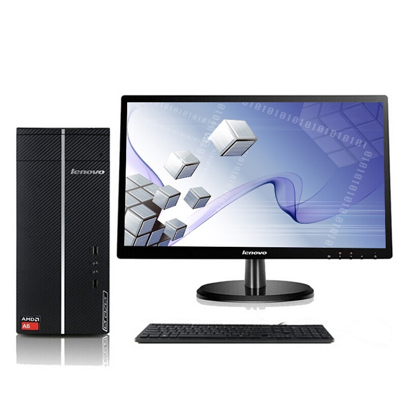 联想(Lenovo)D5055台式电脑整机(A6 7400K 双核 4G 1T GT720 2G独显 无光驱 Win10