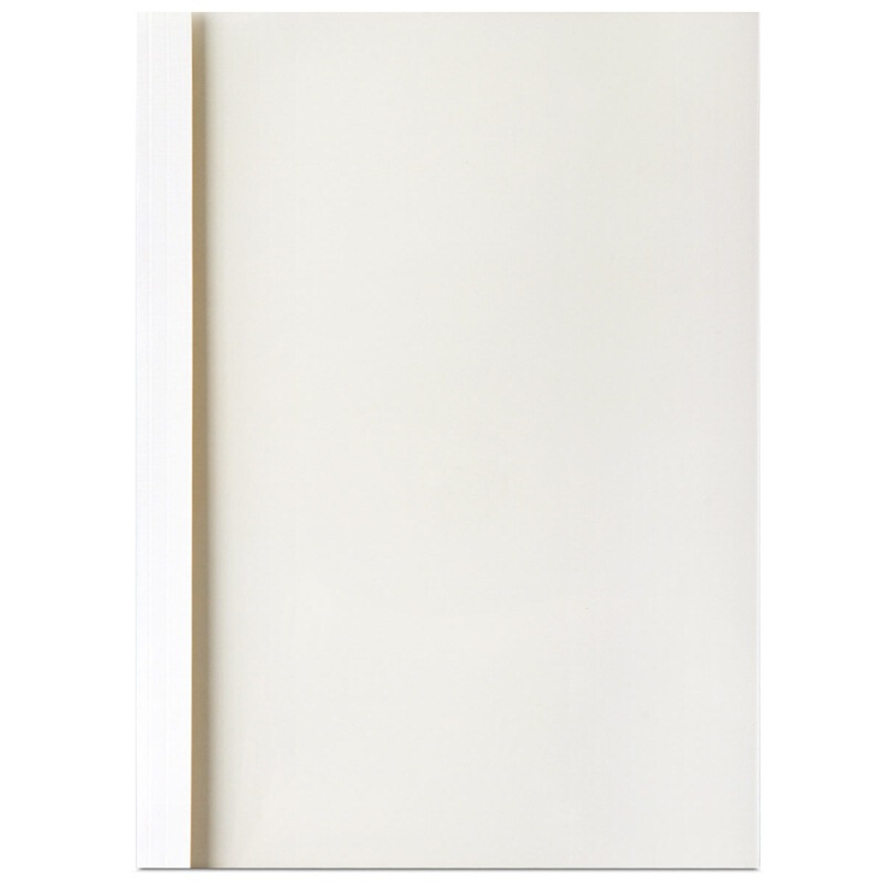 得力(deli)3866 热熔封套 热熔装订机专用装订封皮 A4/4mm(100个装)