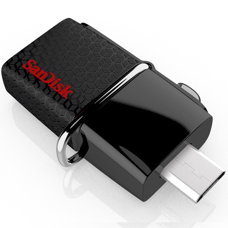 闪迪(SanDisk) 至尊高速 OTG 32GB USB3.0手机U盘,读150MB/秒,(micro-USB 和 U
