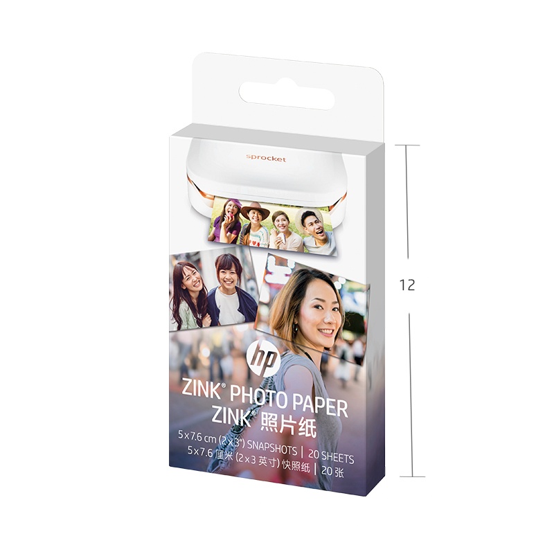 惠普(HP)Z9X76A ZINK惠普小印口袋照片打印机相纸