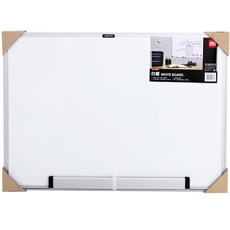得力(deli)92607 50*70cm磁性办公、教学、会议白板