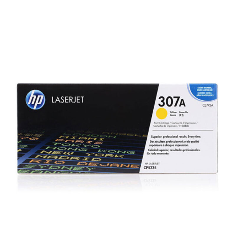 [精选]原装惠普(HP) CE742A (307A)黄色硒鼓 适用5225 5225n 5225d