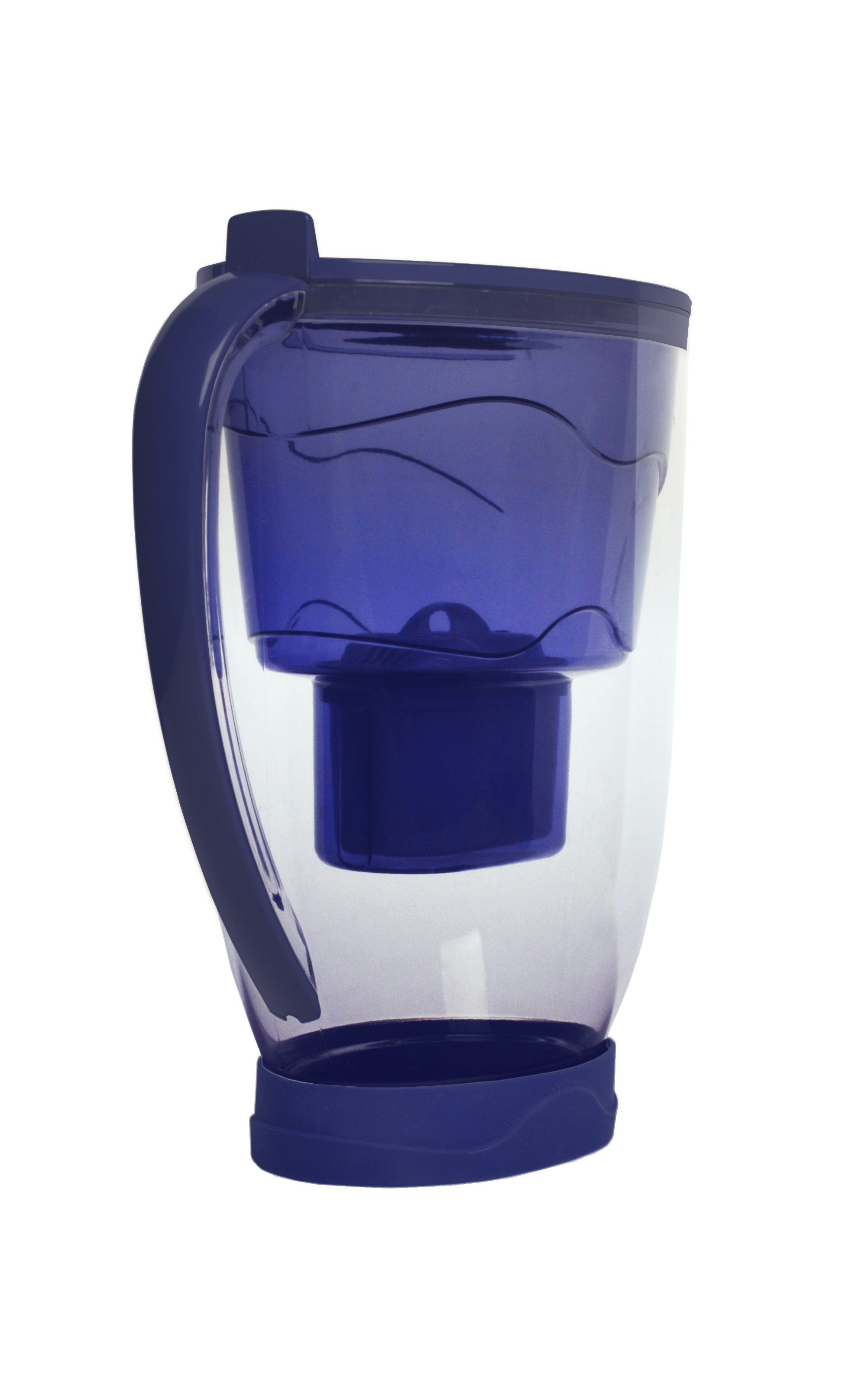 爱泉仕 AquaSelect 净水壶 炫彩蓝 3.5升 便携式 净水器 滤水无碳粉 3-5人净水壶 一壶七芯