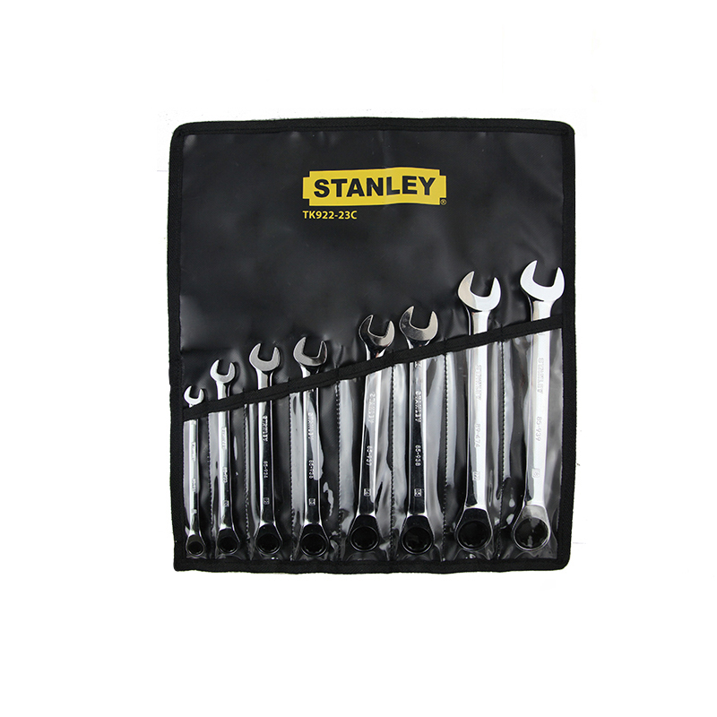 史丹利(Stanley) 8件公制双向棘开两用快扳套装 TK922-23C (单位:套)
