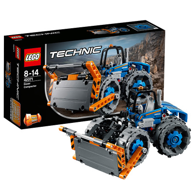LEGO 乐高 Technic机械组系列 推土压路机 42071 8岁以上 100-200块 塑料玩具