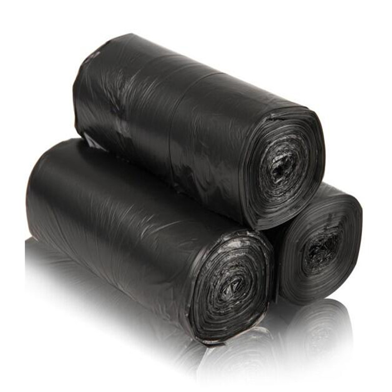 得力(deli)33185 易分类加厚型垃圾袋 彩色随机 45*55cm 50只/卷