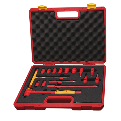 工具库 宝合BOOHER 16件套3/8"系列绝缘扭力扳手组套 0200313