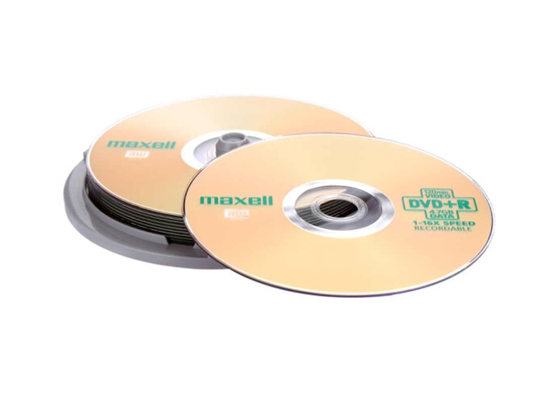 麦克赛尔 maxell 4.7G DVD+R 刻录光盘
