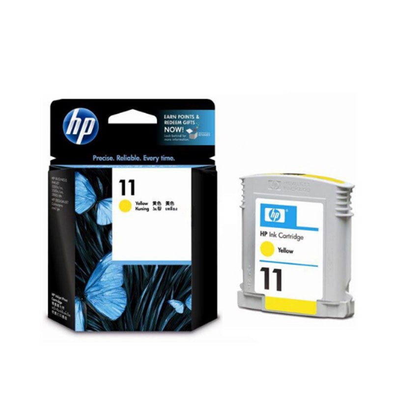 [精选]原装惠普(HP) 11号黄色墨盒 适用Business Inkjet 2000 2500系列